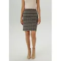 Produktbild: Aniston SELECTED Minirock im klassischen Karo-Design beige|braun|bunt 36