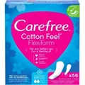 Produktbild: Carefree Slipeinlagen - Baumwolle Feel Flexiform Frischeduft 280 St. (5x 56er-Pack)