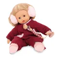 Produktbild: Götz 2520968 Muffin Jubilee Puppe - 33 cm große Babypuppe mit grauen Schlafaugen, Blonde Haare und Weichkörper - Weichkörperpuppe in 7-teiligen Set