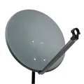 Produktbild: Premium X PXA60 Satellitenschüssel 60cm Aluminium Anthrazit Satellitenantenne SAT Spiegel mit LNB Tragarm und Masthalterung