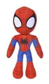 Produktbild: Simba 6315875810X06-Disney Marvel Spidey, 25cm Plüschfigur mit Glow in The Dark Augen, Spiderman Filmfigur, Plüschspielzeug, Spinne, Comic Figur, Superheld, ab den ersten Lebensmonaten geeignet