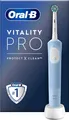 Produktbild: Oral-B Vitality Pro Elektrische Zahnbürste, Blau, 3 Putzprogramme