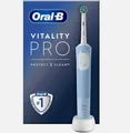 Produktbild: Oral-B Vitality Pro Blue Elektrische Zahnbürste mit 3 Putzmodi und Timer - Blau
