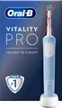 Produktbild: Oral-B Vitality Pro blaue elektrische Zahnbürste 1 Zahnbürste