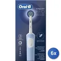 Produktbild: 6x Oral B Vitality Pro Zahnbürste Blau – Kunststoff