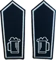 Produktbild: Dienstgrad-Schulterklappen NRW Spezial ohne Knöpfe: Leitender Getränkewart (silber/silber)