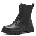 Produktbild: Tamaris COMFORT Damen Winterstiefel ohne Absatz Gefüttert Wasserabweisend, Schwarz (Black), 37 EU