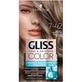 Produktbild: Schwarzkopf Gliss Color Care & Moisture Permanent Hair Dye 7-42 Beige Nudeond (7-42 Beige Nudeond) (35818583)