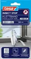 Produktbild: tesa® Klettband INSECT STOP Premium, zur Befestigung von INSECT STOP Fliegengittern an Fensterrahmen, selbstklebend, entfernbar, L 5600 mm, weiß 669886