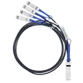 Produktbild: Cisco Direct-Attach Breakout Cable - QSFP (M) für SFP+ (M) - 3m - SFF-8431/SFF-8436/SFF-8461 - Aktiv - Orange - für Nexus 31XX, 93XX, 93XXX, X97160, X9736, One Nexus 31108, 32XX X, 92