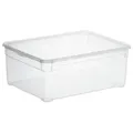 Produktbild: rothopro Clearbox Aufbewahrungsbox mit Deckel Fassungsvermögen: 10,0 l