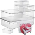 Produktbild: Box 'Men Shoe' 10 l CLEAR, Ausführung:10 Liter - Transparent