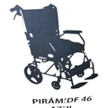 Produktbild: Mobiclinic®, Transitrollstuhl, Klappbar, Leichtgewicht, Sitz 46 cm, Zwei Bremssy