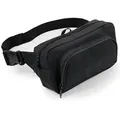 Produktbild: BagBase BG53 | Bauchtasche Organiser Waistpack / 24 x 13,5 x 9 cm - Farbe: Black - Größe: 24 x 13,5 x 9 cm - Schwarz