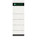 Produktbild: 10x Leitz Ordner Rückenschilder weiß selbstklebend kurz/breit 16420085