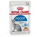 Produktbild: Royal Canin Indoor Sterilised Katzen-Nassfutter (in Soße) 2 Kartons (24 x 85 g)