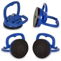 Produktbild: 4 x Saugheber BLAU Glassauger Gummisauger für Spiegel Fliesen iMac Scheiben 55mm