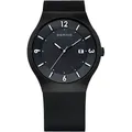 Produktbild: Bering Uhr - Solar Herrenuhr mit Saphirglas - Slim Solar Collection... - Schwarz