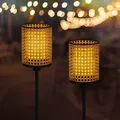 Produktbild: esotec Solar Stab-Windlichter SAMOA 2er Set Steckleuchte METALL outdoor 102867