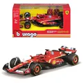 Produktbild: Burago Ferrari SF-24 Charles Leclerc #16 2024 – Realistisches Modellauto im Maßstab 1:43, gefahren von Charles Leclerc, mit offizieller Ferrari-Lizenz, empfohlenes Alter 3+ Jahre