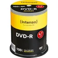 Produktbild: Intenso DVD-R Rohlinge 100er Spindel 16-fach, 100 Stück