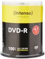 Produktbild: Intenso DVD-R 16x Speed 4,7GB (100er Spindel DVD-Rohlinge)