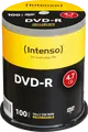 Produktbild: DVD-R4,7 INT100 - Intenso DVD-R 4,7GB, 100-er Cakebox