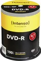Produktbild: Intenso 4101156 DVD-R Rohling 4.7 GB 100 St. Spindel