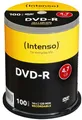 Produktbild: 100 Intenso Rohlinge DVD-R 4,7GB 16x Spindel