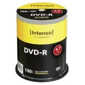Produktbild: DVD-R Intenso 100 Stück 4,7GB 16x