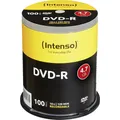 Produktbild: Intenso 4101156 DVD-R Rohling 4.7 GB 100 St. Spindel