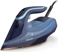 Produktbild: Philips Bügeleisen 8000 Series mit Keramikbügelsohle, 55 g/min kostanter Dampf, 3000 W, Blau (DST8020/20)