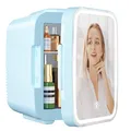 Produktbild: Mini Kühlschrank, SkincareKühlschrank mit LEDLichtspiegel, 4LiterKleinkühlsch...