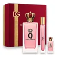 Produktbild: Dolce & Gabbana D & G Q Queen Damen set Eau de Parfum EDP 100ml + 5ml + 10ml Box