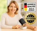 Produktbild: Blutdruckmessgerät Oberarm TESTSIEGER mit MANSCHETTEN-KONTROLLE sofort lieferbar