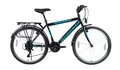 Produktbild: Rezzak 24 Zoll Fahrrad Jungenfahrrad Kinderfahrrad Herren Rad City Fahrrad 21 Gang schwarz Blau Neu -045