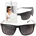 Produktbild: Rasterbrille | komfortable Lochbrille für Augentraining | Ideal für Neuroathl...