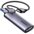 Produktbild: Ugreen HD HDMI to USB-A/USB-C Video Capture Card / Adapter - Gray (15389)
