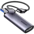 Produktbild: Video-Capture-Karte HDMI zu USB 3.0 / USB-C, 2K 30 Hz, Ugreen CM629, Grau-Schwarz - Grau