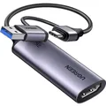 Produktbild: Video-Capture-Karte HDMI zu USB 3.0 / USB-C 2K 30 Hz Ugreen Grau-Schwarz