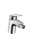 Produktbild: HANSGROHE 71204000 Einhebel-Bidetmischer LOGIS chrom DN 15 mit Zugstangen-Ablauf
