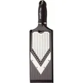 Produktbild: Microplane V-Hobel mit Julienne-Einsatz, Küchenhobel, Scheibenschneider, Edelstahl, Kunststoff, Schwarz, 48940 - Schwarz/Silber
