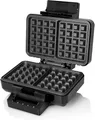 Produktbild: Wilfa GAUFRES Doppel-Waffeleisen - Belgische Waffeln - 1.000 Watt - doppelte Antihaftbeschichtung - einstellbare Temperatur - mit Signal-LED (schwarz)