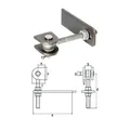 Produktbild: Gah Verstellbares Torband 170x30x80x150x34x65x18x8mm STA roh Btl. Torbänder