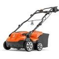 Produktbild: S138c Elektrischer Vertikutierer Und Rasenlüfter ✔ 1,6 Kw, 37,5 Cm Arbeitsbreite, 2-in-1-klingen, Einstellbare Tiefe Und Klappbarer Griff - Husqvarna