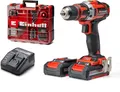 Produktbild: Einhell Akku-Bohrschrauber-Set TE-CD 18/40 Li +69 (2 x 2,0 Ah) Power X-Change
