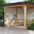 Produktbild: vidaXL Outdoor-Küchenschränke 3 Stk. Massivholz Kiefer