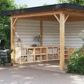 Produktbild: Outdoor-küchenschränke 3 Stk. Massivholz Kiefer Vidaxl