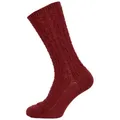 Produktbild: Lusana Strümpfe L5697 rot 44-45