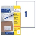 Produktbild: Avery Zweckform® 6119 Universal-Etik., 210x297mm, 30 Etik., weiß